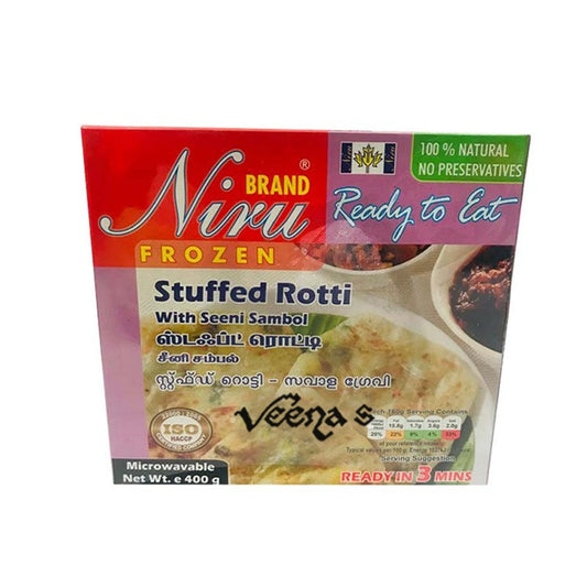 Niru Stuffed Rotti With Seeni Sambol 400g