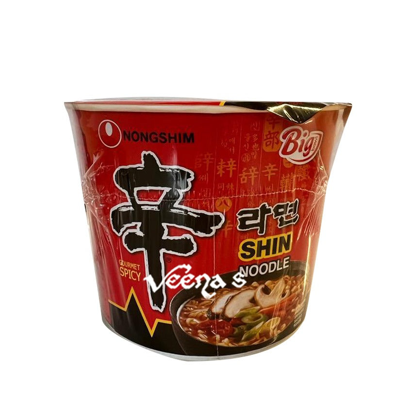 Buy Nongshim Big Bowl Shin Noodle 114g-Q at Veenas.com - Online Indian Grocery Store UK