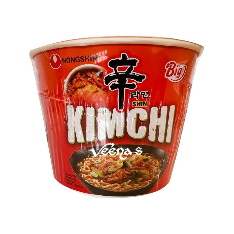 Buy Nongshim big bowl noodle(kimchi)112g-Q at Veenas.com - Online Indian Grocery Store UK