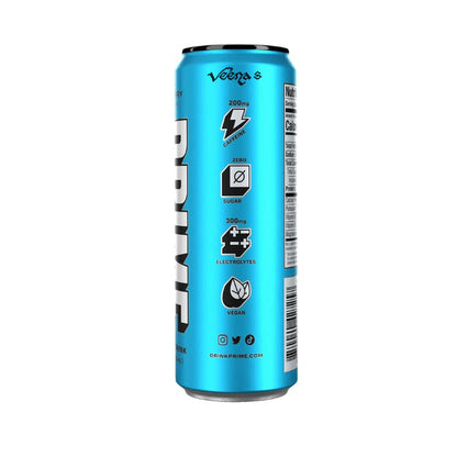 Prime Blue Rasberry Tin 355ML