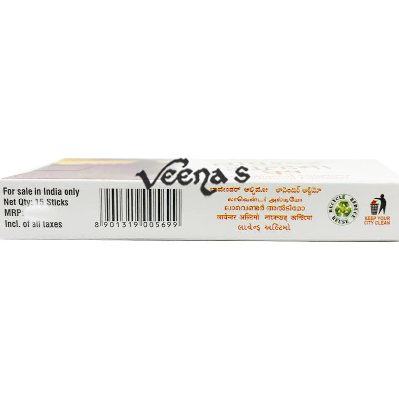 Buy Padmini Lavender Ultimo Dhoop at Veenas.com - Online Indian Grocery Store UK