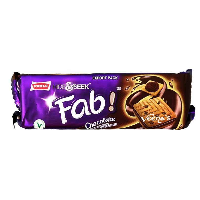 Buy Parle Hide & Seek Fab Chocolate 112g at Veenas.com - Online Indian Grocery Store UK