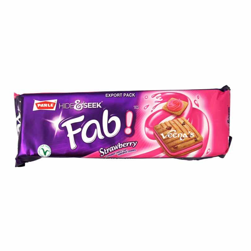 Buy Parle Hide & Seek Fab Stawberry 112gm at Veenas.com - Online Indian Grocery Store UK