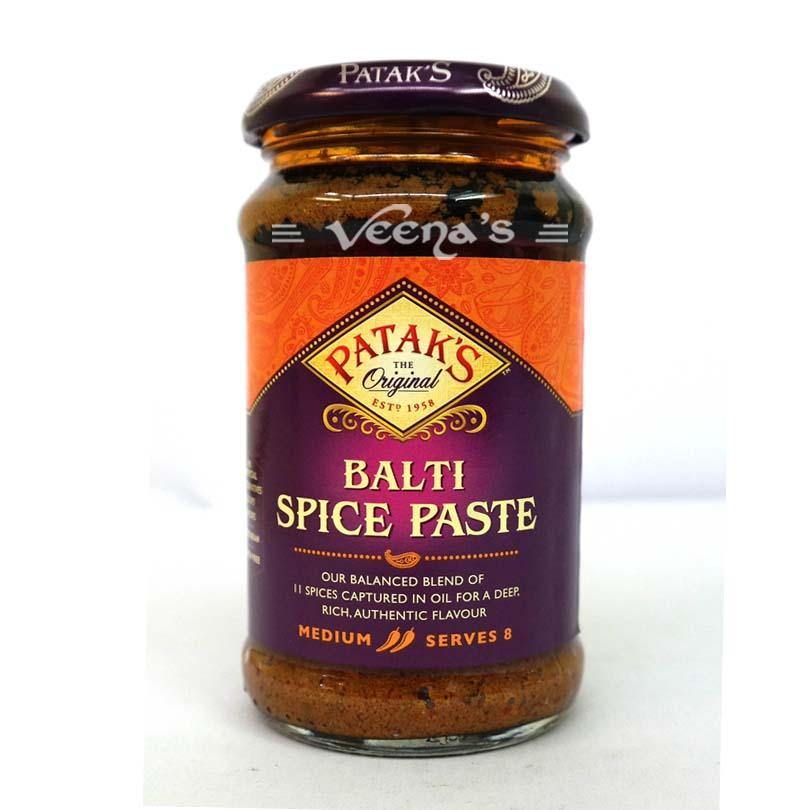 Buy Pataks Balti Spice Paste 283g at Veenas.com - Online Indian Grocery Store UK