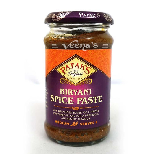 Buy Pataks Biriyani Spice Paste 283g at Veenas.com - Online Indian Grocery Store UK