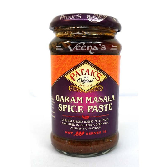 Buy Pataks Garam Masala Curry Hot 283g at Veenas.com - Online Indian Grocery Store UK