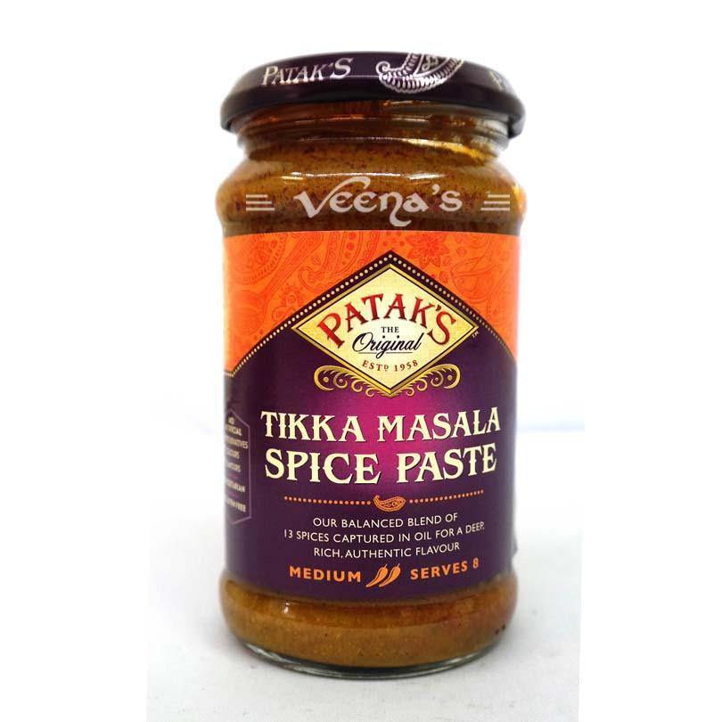 Buy Pataks Tikka Masala Paste 283g at Veenas.com - Online Indian Grocery Store UK