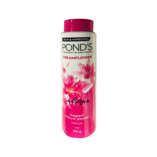 Buy Ponds Dreamflower Fragrant Talcum Powder 100g at Veenas.com - Online Indian Grocery Store UK
