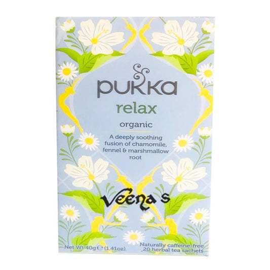 Pukka Org Relax Herbal Tea 20Bags