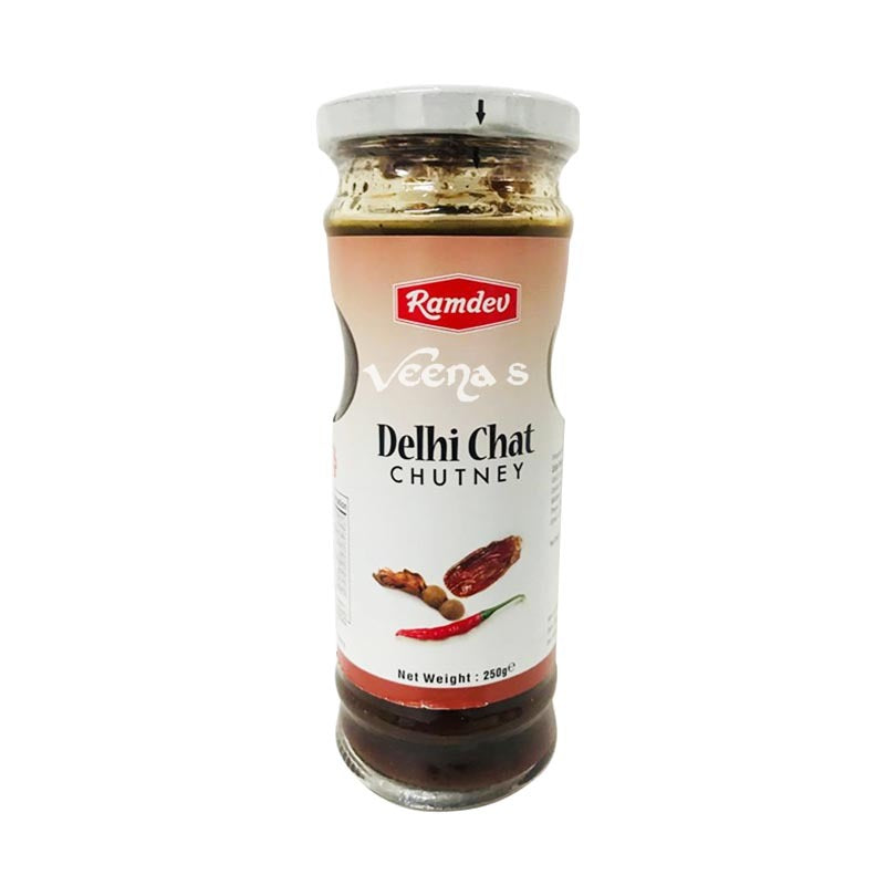 Buy Ramdev Chutney Delhi Chat 220g at Veenas.com - Online Indian Grocery Store UK