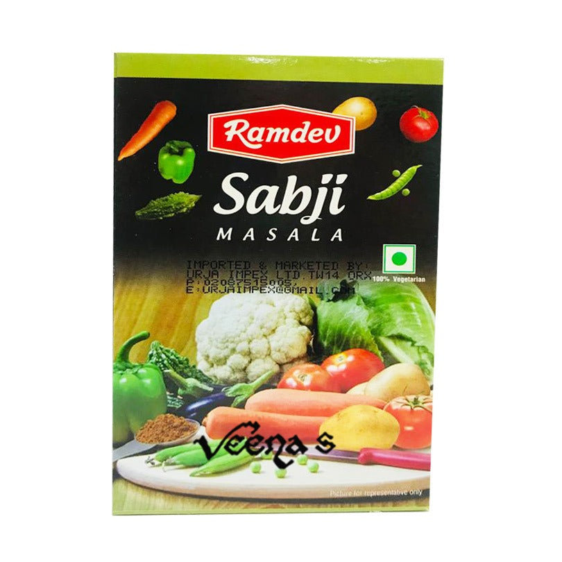 Buy Ramdev Sabji Masala 100g at Veenas.com - Online Indian Grocery Store UK