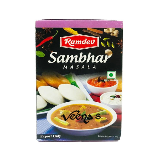 Buy Ramdev Sambhar Masala 100g at Veenas.com - Online Indian Grocery Store UK