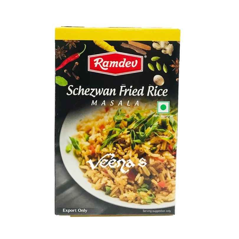 Buy Ramdev Schezwan Fried Rice Masala at Veenas.com - Online Indian Grocery Store UK