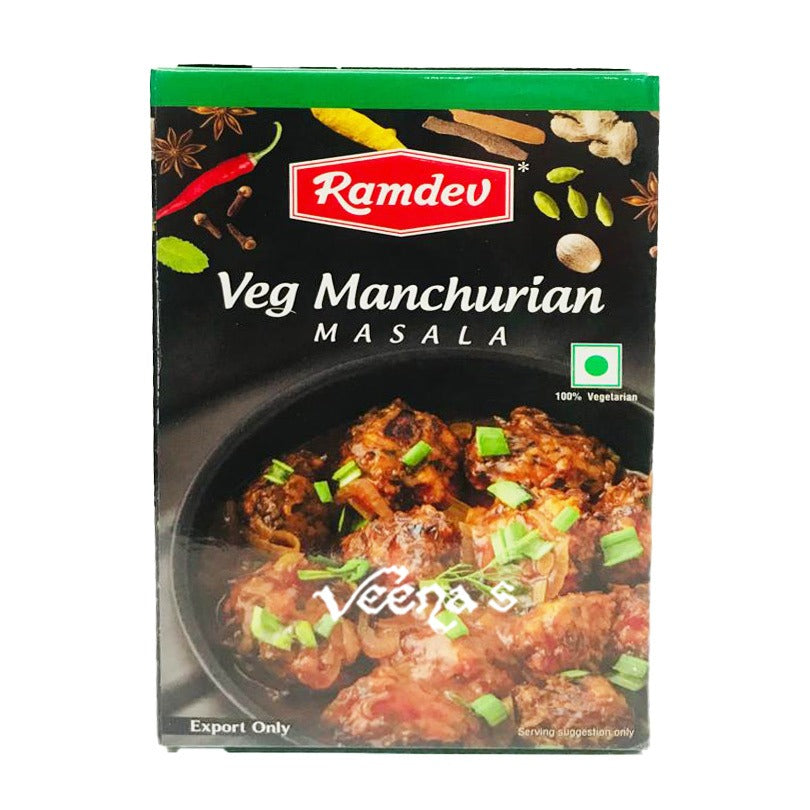 Buy Ramdev Veg Manchurian Masala 100g at Veenas.com - Online Indian Grocery Store UK