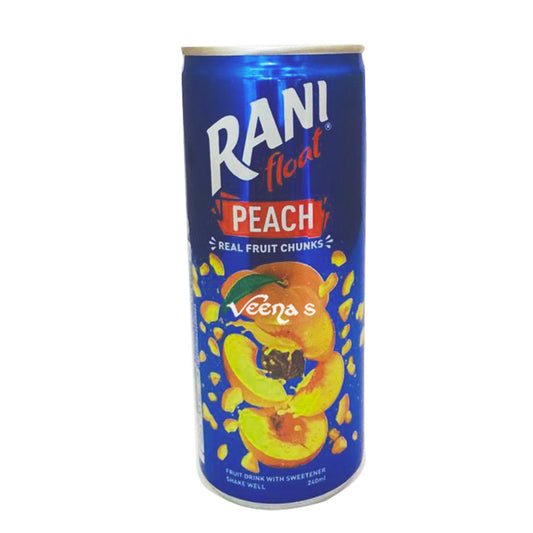 Buy Rani Float Peach Drink 240ml at Veenas.com - Online Indian Grocery Store UK