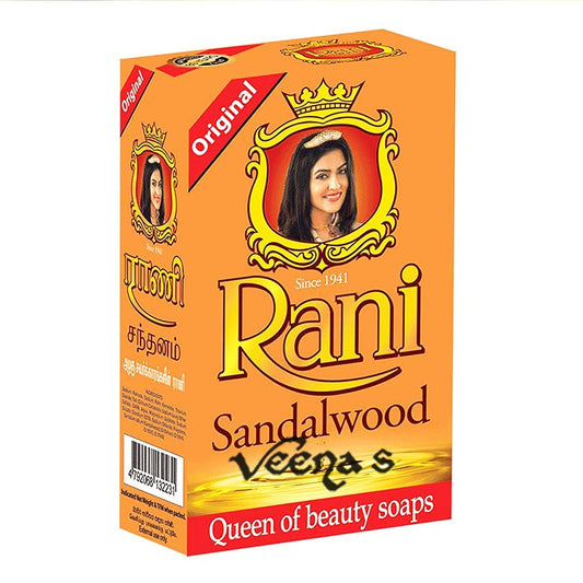 Buy Rani Sandalwood Soap at Veenas.com - Online Indian Grocery Store UK