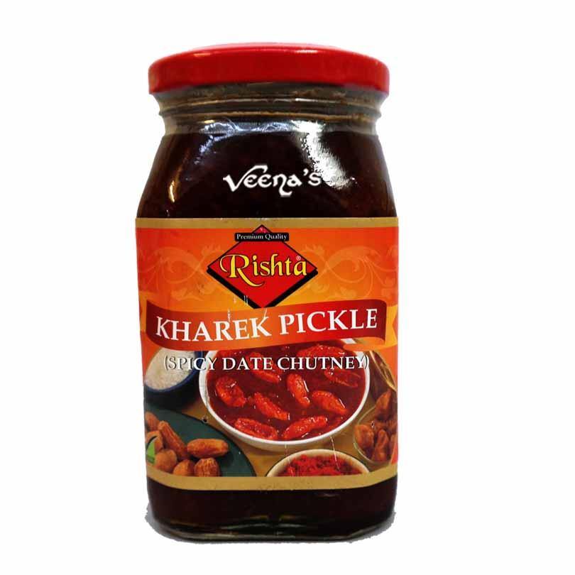 Buy Rishta Kharek Pickle 400g at Veenas.com - Online Indian Grocery Store UK