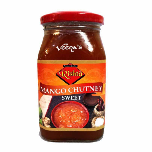 Buy Rishta Mango Chutney Sweet 400g at Veenas.com - Online Indian Grocery Store UK