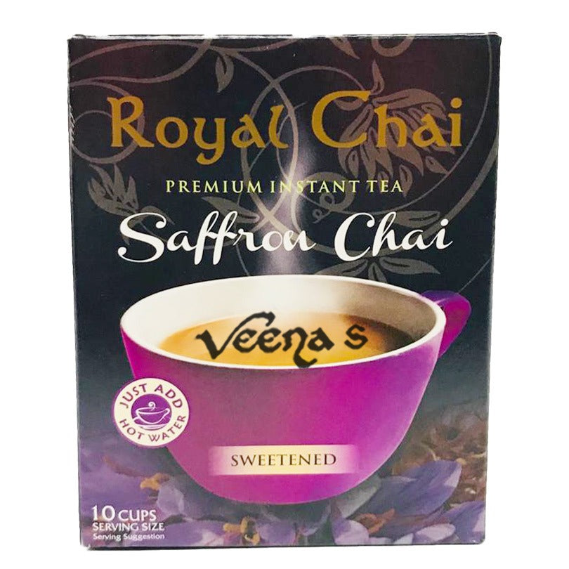 Buy Royal Chai Saffron Tea 200g (Sweetened) 200g at Veenas.com - Online Indian Grocery Store UK