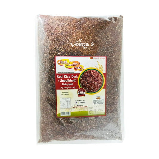 Sindhu Red Rice Dark Unpolished 3.6Kg