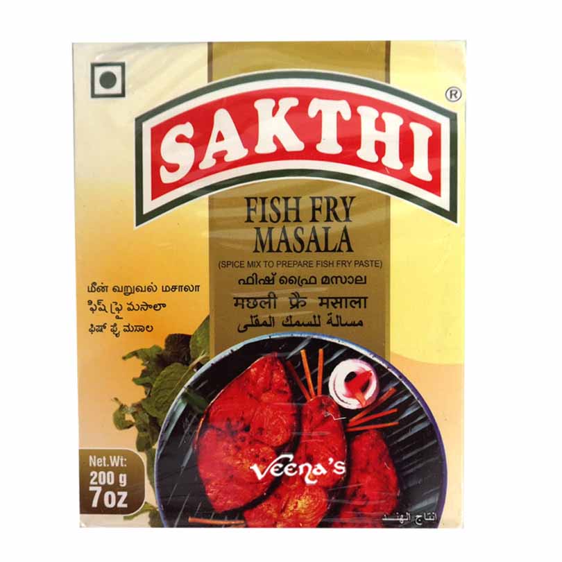 Buy Sakthi Fish Fry Masala 200g at Veenas.com - Online Indian Grocery Store UK