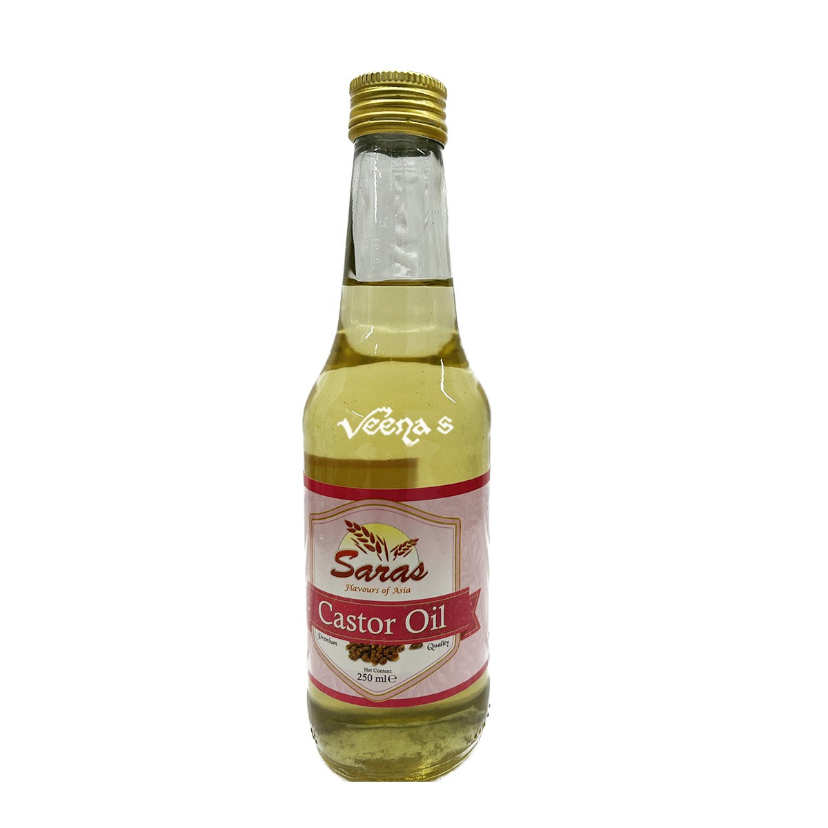 Buy Saras Castor Oil 250ml at Veenas.com - Online Indian Grocery Store UK