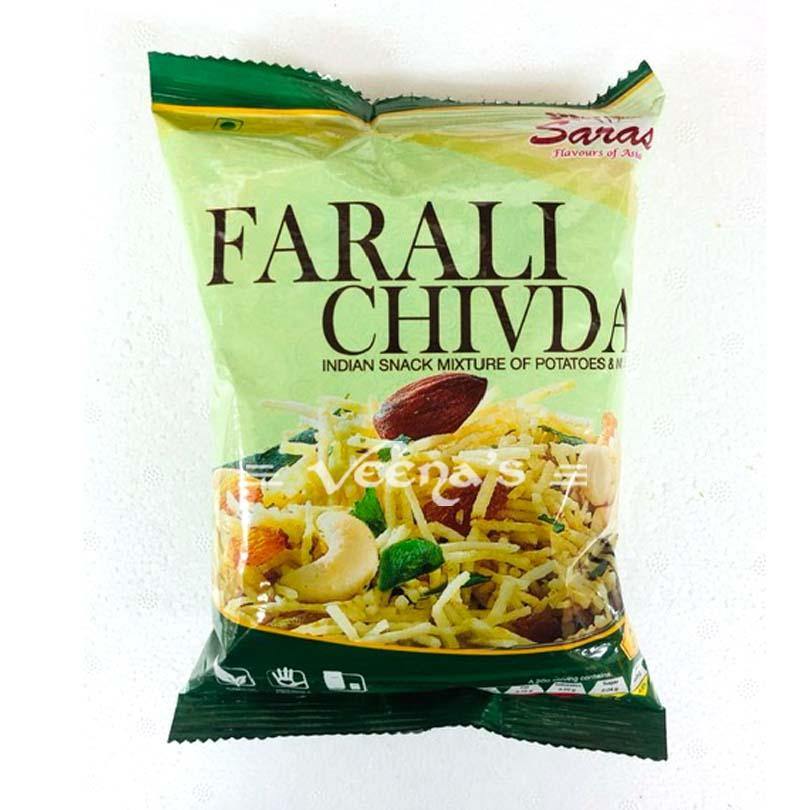 Buy Saras Farali Chiwda 200g at Veenas.com - Online Indian Grocery Store UK