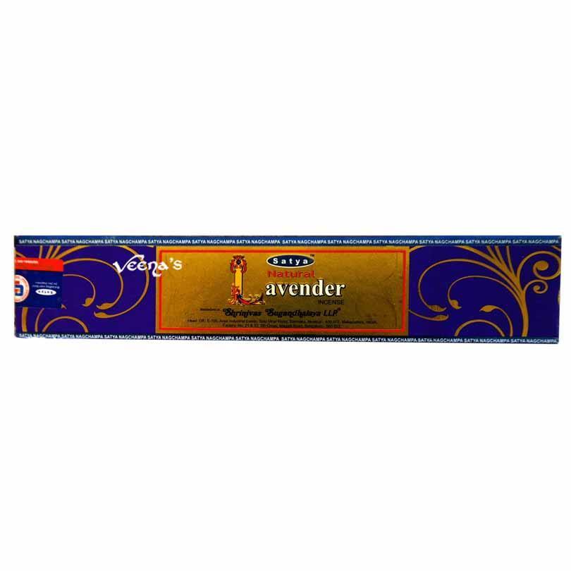 Buy Satya Sai Nagchampa Lavender Incense 15G at Veenas.com - Online Indian Grocery Store UK