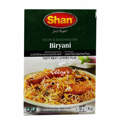 Buy Shan Briyani Masala 50g at Veenas.com - Online Indian Grocery Store UK