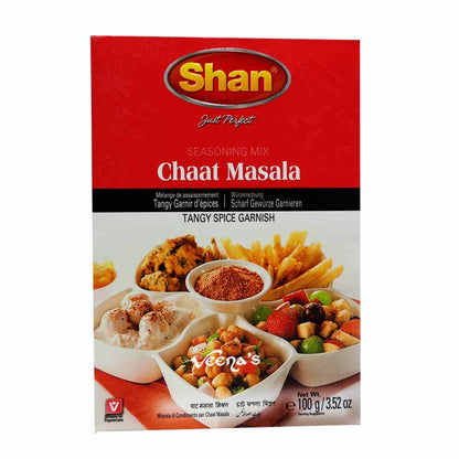 Buy Shan Chaat Masala 100g at Veenas.com - Online Indian Grocery Store UK