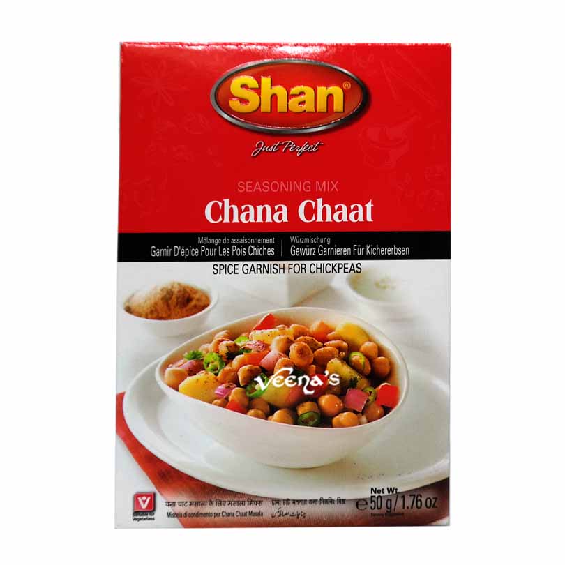 Buy Shan Chana Chaat Masala 50g at Veenas.com - Online Indian Grocery Store UK