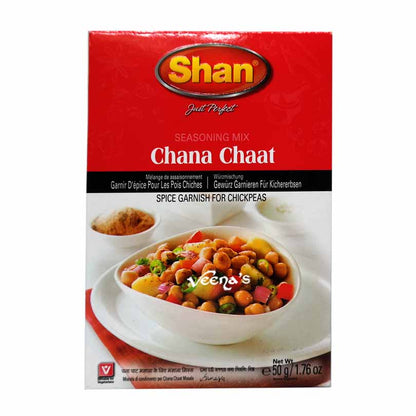 Buy Shan Chana Chaat Masala 50g at Veenas.com - Online Indian Grocery Store UK