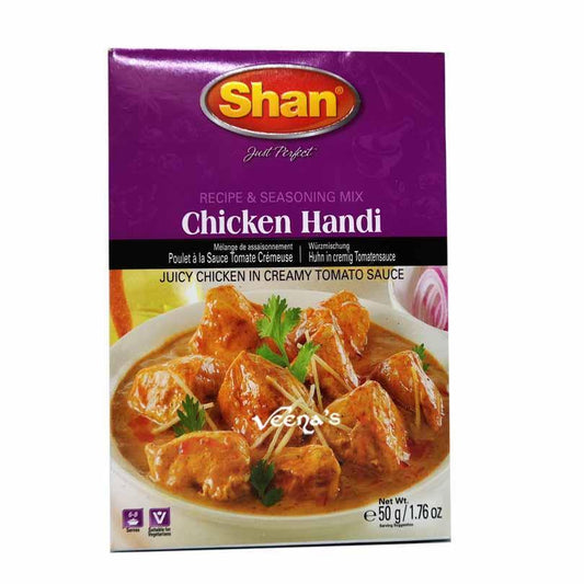 Buy Shan Chicken Handi Seasoning Mix 50g at Veenas.com - Online Indian Grocery Store UK
