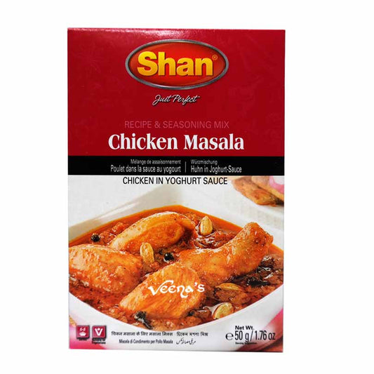 Buy Shan Chicken Masala 50G at Veenas.com - Online Indian Grocery Store UK