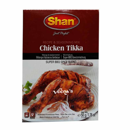 Buy Shan Chicken Tikka Spice Mix 50g at Veenas.com - Online Indian Grocery Store UK