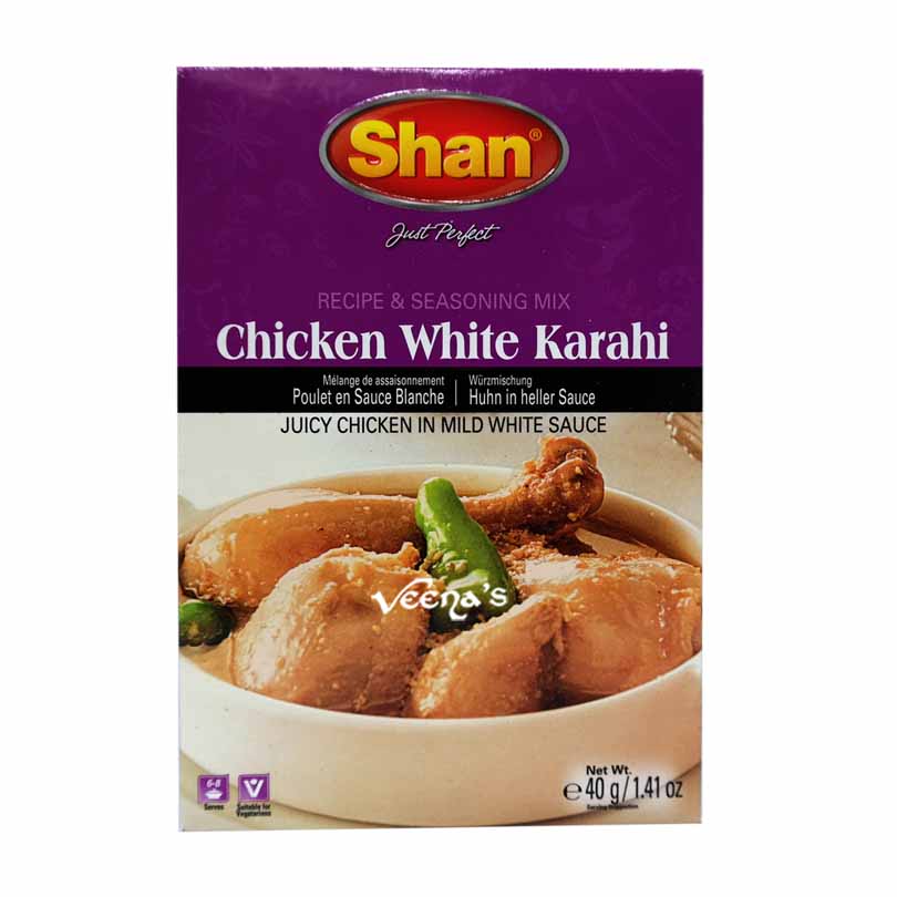 Buy Shan Chicken White Karahi Masala 40g at Veenas.com - Online Indian Grocery Store UK