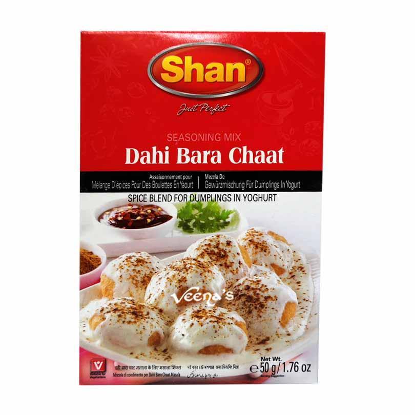 Buy Shan Mix Dahi Bara Chaat Masala 50g at Veenas.com - Online Indian Grocery Store UK