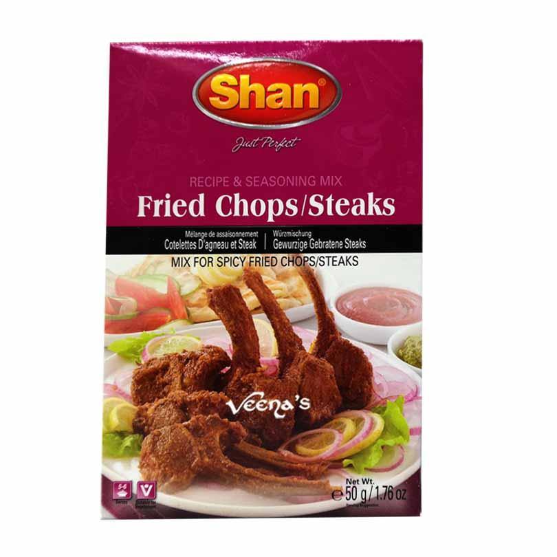 Buy Shan Fried Chops / Steak Seasoning Mix 50g at Veenas.com - Online Indian Grocery Store UK