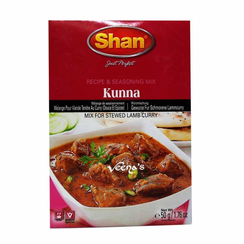 Buy Shan Mix Kunna Curry 50g at Veenas.com - Online Indian Grocery Store UK
