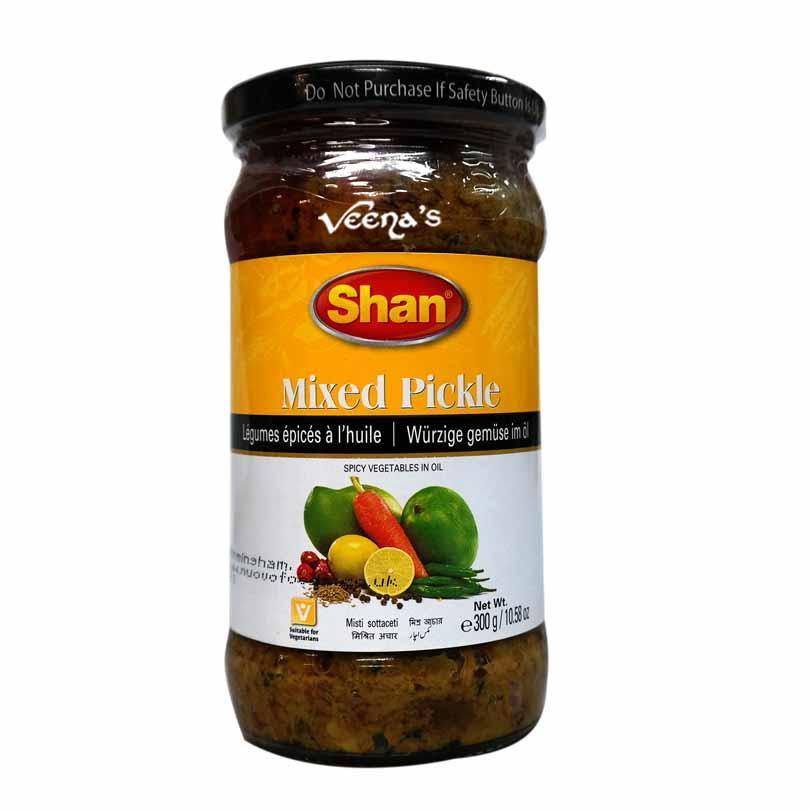 Buy Shan Mixed Pickle 300g at Veenas.com - Online Indian Grocery Store UK