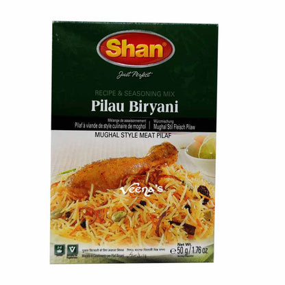 Buy Shan Pilau Biryani 50G at Veenas.com - Online Indian Grocery Store UK