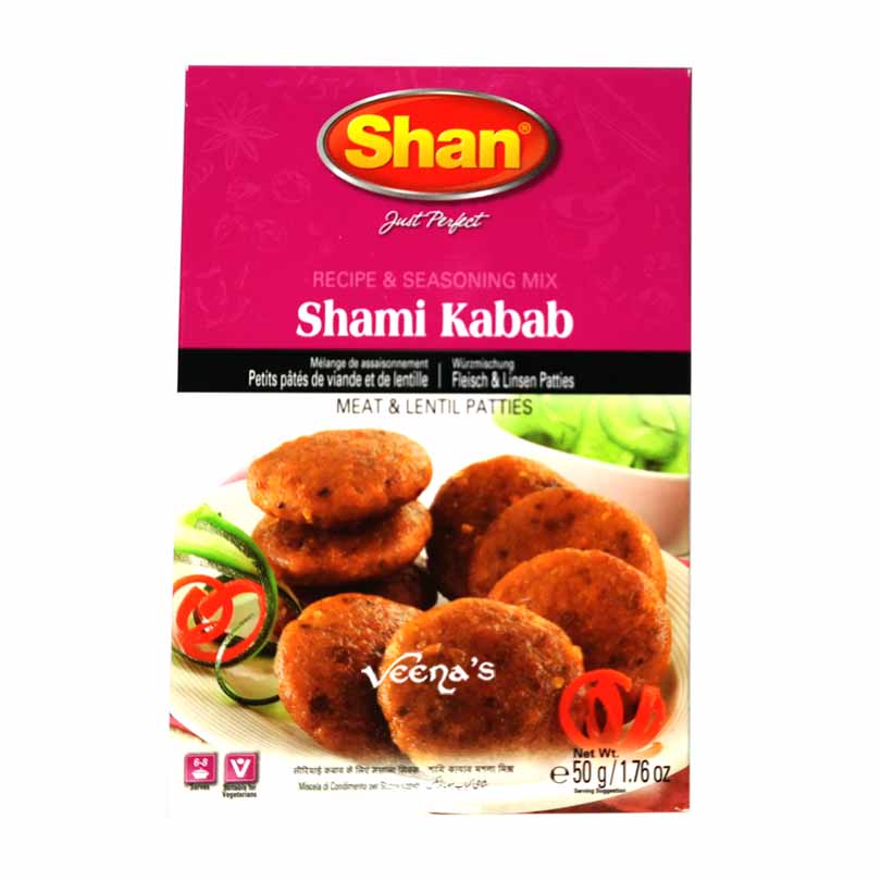 Buy Shan Shami Kabab Masala 50g at Veenas.com - Online Indian Grocery Store UK