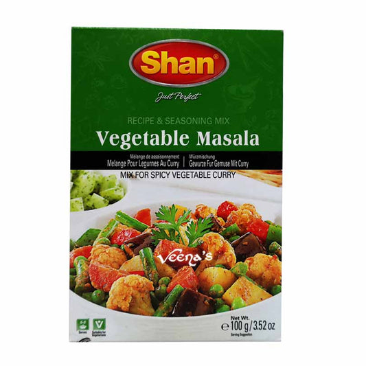 Buy Shan Vegetable Curry 100G at Veenas.com - Online Indian Grocery Store UK