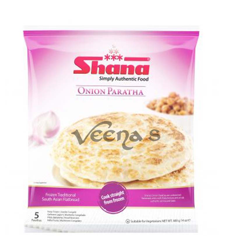 Buy Shana Onion Paratha 400g at Veenas.com - Online Indian Grocery Store UK