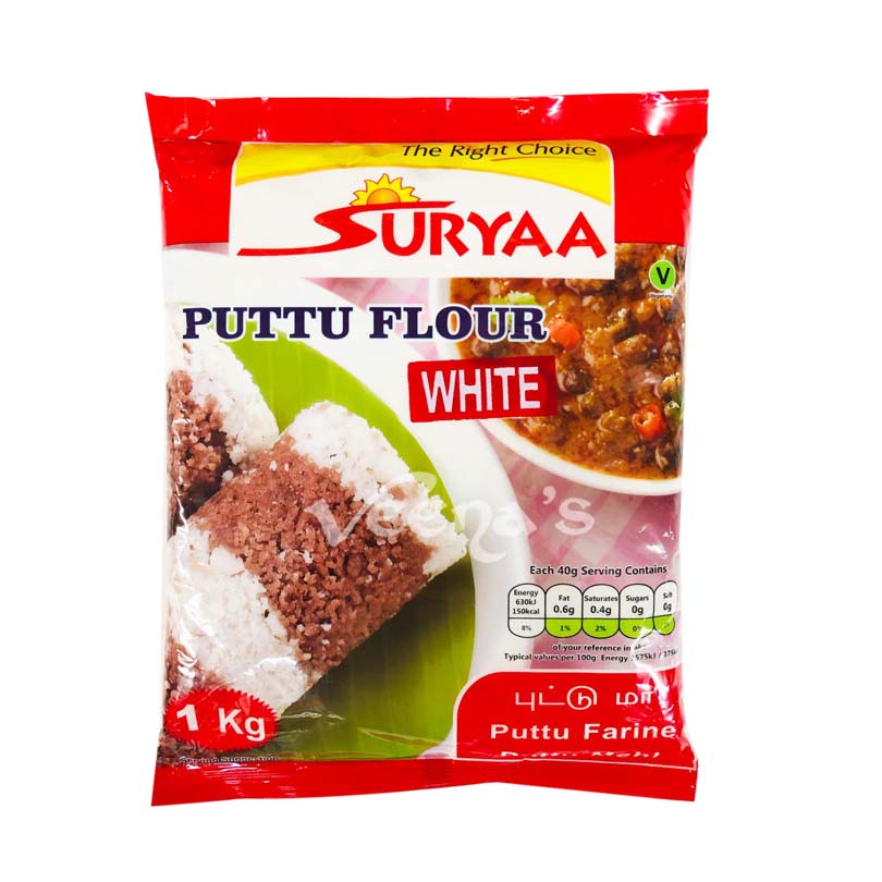 Suryaa Puttu Flour (White) 1kg 