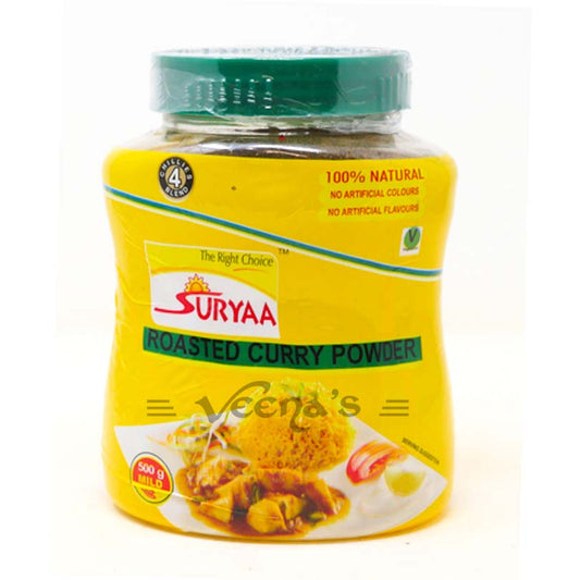 Buy Suryaa Roasted Curry Powder Mild 500g  at Veenas.com - Online Indian Grocery Store UK