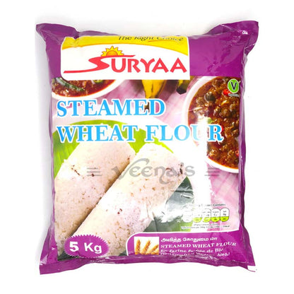 Buy Suryaa Steamed Wheat Flour 5kg at Veenas.com - Online Indian Grocery Store UK