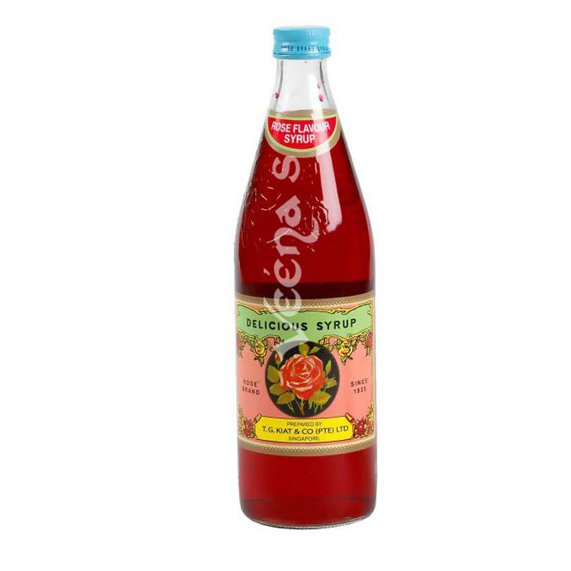Buy TG Kiat Rose Syrup 750ml at Veenas.com - Online Indian Grocery Store UK