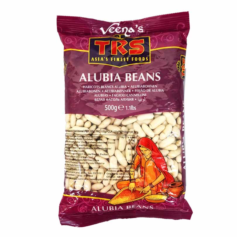 Buy TRS Alubia Beans 500g at Veenas.com - Online Indian Grocery Store UK