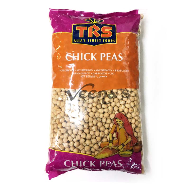 Buy TRS Chick Peas 2kg at Veenas.com - Online Indian Grocery Store UK